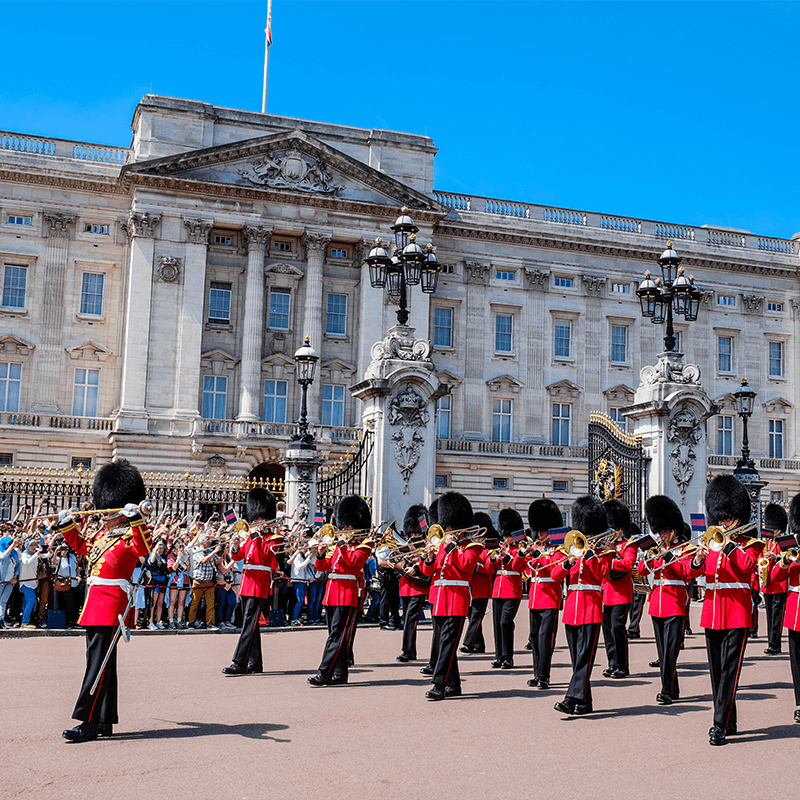 Buckingham Palace in London, UK