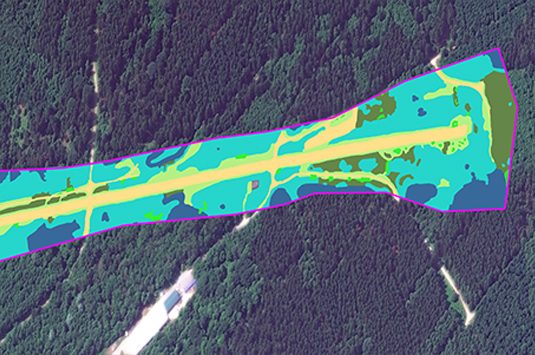 Vegetation management map